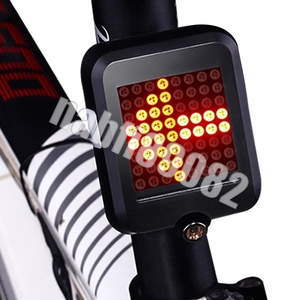 特選●自転車ライト 自動方向インジケータ テールライト USB充電 MTBバイク 防犯 安全警告ライト ロード クロス 