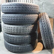 SP LT5 205/85R16 117/115L LT DUNLOP(ダンロップ) 個人宅配送不可 愛知手渡し可 中古タイヤ6本 944-1612_画像1