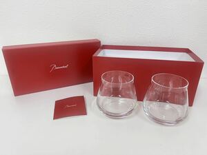 【Baccarat バカラ 】シャトーバカラ タンブラー グラス ペア 箱付 美品 