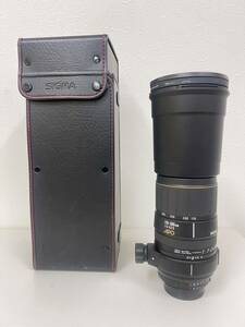 【SIGMA 170-500mm】カメラレンズ シグマ 170-500mm 1:5-6.3D 170mm 3m/9.8ft 500mm 3.2m/10.5ft 動作未確認 