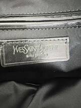 【YVES SAINT LAURENT 】イヴサンローラン ミューズ バッグ ボストンバッグ ハンドバッグ レザー ゴールド金具 ブラウン 鞄 中古_画像9