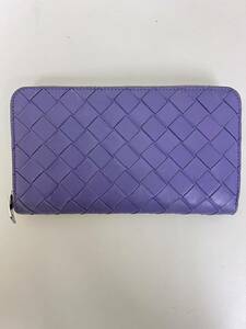 [BOTTEGA VENETA long wallet ] Bottega Veneta purse round fastener .. mesh 