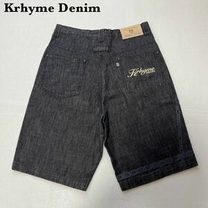 【未使用級】Krhyme Denim デニム ハーフパンツ チカーノ