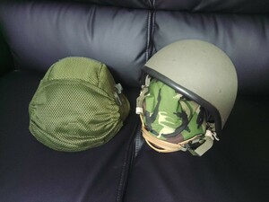  chair la L army M76 kevlar helmet mesh with cover RABINTEX made export type L size 