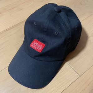 マンハッタンポーテージ 帽子 キャップ ブラック 黒 ロゴ ハット