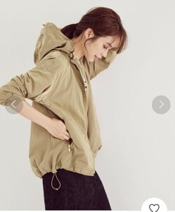  beautiful goods ROPE[LIMONTA] nylon Short mountain parka water-repellent beige spring coat 