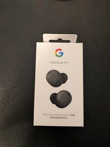 【新品未使用】Google Pixel Buds Pro charcoal　グーグル ピクセル ワイヤレスイヤホン 黒 チャコール