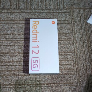 Xiaom Redmi 12 5G 128GB ミッドナイトブラック SIMフリー XIG03(XIG03SKA)