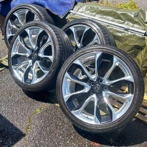 最安値★ LEXUS レクサス LC 500 純正 21インチ ホイール PCD120 5穴 8.5J 9.5J +25 美品 ４本 SET 