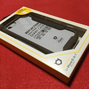 iphone SE/8/7 iFace Reflection ダイアリー ポリカーボネート クリアケース 手帳型