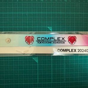 日本一心 COMPLEX ラバーリストバンド［ピースハート］