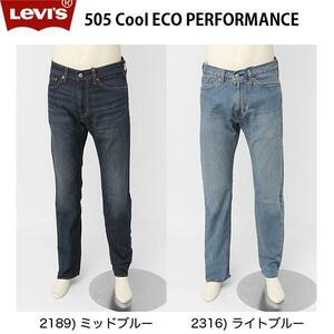 LEVI'S Levi's 505 PREMIUM COOL прохладный постоянный распорка 00505-2189 W29 L32 mid голубой 