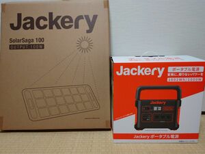 Jackery 1000 ポータブル電源 ソーラーパネル 100W セット