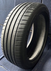 ☆送料無料☆【2021年製造】【溝6.5分山】MICHELIN PILOT SPORT4 1本 225/45R18 側面キズ有 ASP1893