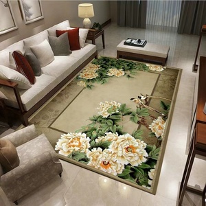  popular beautiful goods * retro America type gorgeous home use carpet .. carpet [160cm×230cm ] floral print * feel of highest *