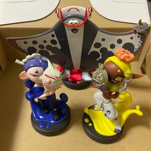 amiibo 3体セット フウカ ウツホ マンタロー （スプラトゥーンシリーズ） 