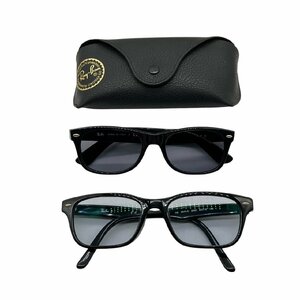 Ray-Ban レイバン RB2132 ニュー ウェイファーラー 901 52ロ18 ・ RB5345-D 2000 53ロ18 度入り サングラス 2点セット