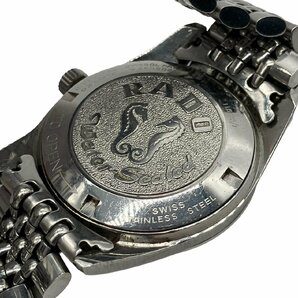 稼働品 RADO ラドー 11675/1 ゴールデンホース デイト ラウンド SS シャンパン文字盤 ジュブリーブレス 自動巻き メンズ 腕時計の画像6