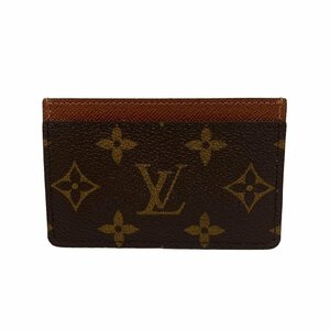 極美品 ほぼ未使用 LOUIS VUITTON ルイヴィトン モノグラム ポルトカルトサーンプル カードケース カード入れ パスケース M61733 CA1117