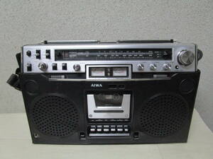 AIWA アイワ ラジオカセットレコーダー CS-80 2BAND ラジカセ ジャンク