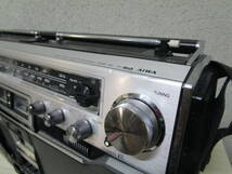 AIWA アイワ ラジオカセットレコーダー CS-80 2BAND ラジカセ ジャンク_画像4