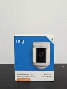 Amazon Ring Spotlight Cam Plus 新品未開封