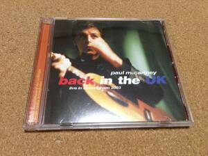 2CD/ ポール・マッカートニー PAUL McCARTNEY「back in the UK birmingham 2003」 