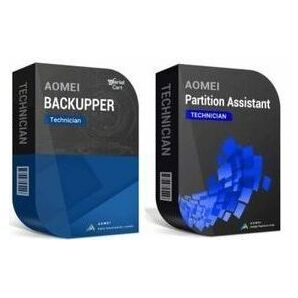 AOMEI Backupper Technician Plus 7.3.3 + AOMEI Partition Assistant Professional 10.2.1 Windows版 永久版 ダウンロード 日本語の画像1