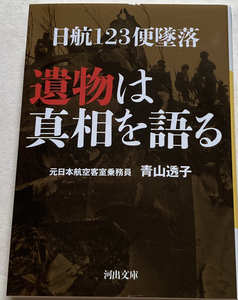 日航123便墜落 遺物は真相を語る 青山透子