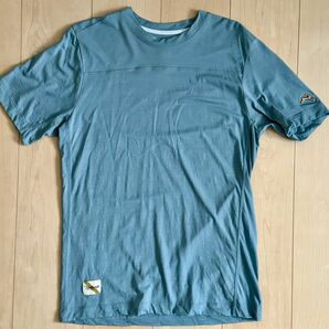 TRACKSMITH HARRIER TEE ブルー Sサイズ 半袖