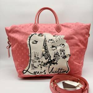 1円〜 【未使用】　LOUIS VUITTON ルイヴィトン　クルーズライン カバ ヌーベルヴァーグ ビーチ 2way トートバッグ ショルダーバッグ