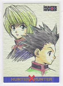 HUNTER×HUNTER　ハンター×ハンター　プレミアパック　ノーマル9枚　スペシャルカード1枚　富樫義博　カードダスマスターズ