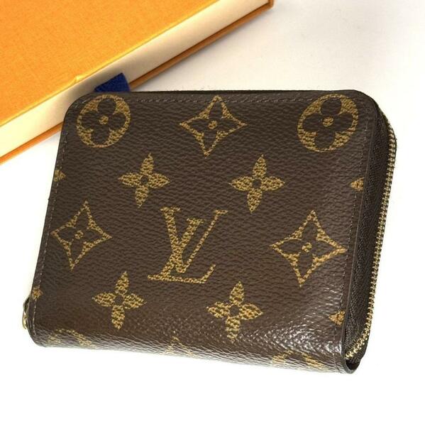 美品 ルイヴィトン モノグラム ジッピーコインパース ラウンドファスナー ラウンドジップ ユニセックス LOUIS VUITTON M60067