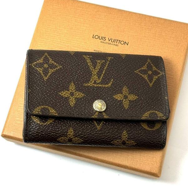 美品 ルイヴィトン ミュルティクレ6 モノグラム ユニセックス 6連 キーケース M62630 LOUIS VUITTON