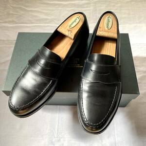 Crockett&Jones Harvard UNITED ARROW別注 8Eコインローファー ブラック 黒 クロケット＆ジョーンズ ハーバード ユナイテッドアローズ