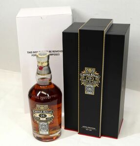 I050507 【未開栓 古酒】CHIVAS REGAL シーバスリーガル 25年 スコッチウイスキー 700ml 40%