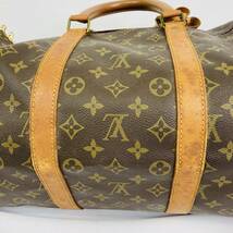 【中古】 LOUIS VUITTON ルイヴィトン　キーポール55　モノグラム　ボストンバッグ　ハンドバッグ_画像9