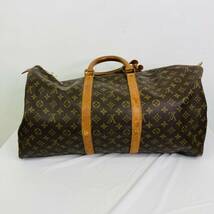 【中古】 LOUIS VUITTON ルイヴィトン　キーポール55　モノグラム　ボストンバッグ　ハンドバッグ_画像8