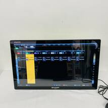 【中古】 SHARP シャープ　20V型ワイド液晶カラーテレビ　AQUOS　LC-20FE1　2011年製　チューナー B-CASカード付　リモコン欠品_画像3