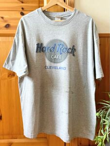 ビンテージ 90年代ハードロックカフェ CLEVELAND Tシャツ XL USA製