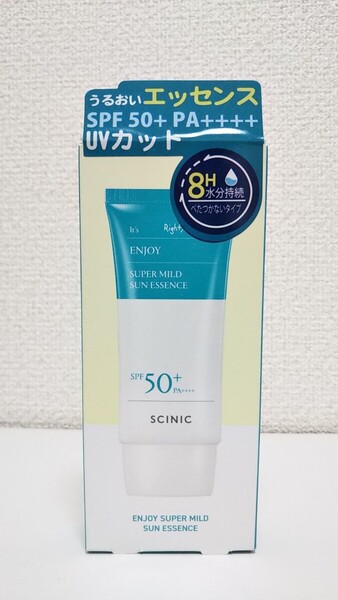 サイニック エンジョイスーパーマイルド サンエッセンス SPF50+ PA++++ 50ml 1個