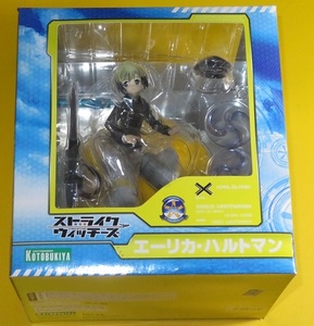 * new goods unopened ( shop front stock goods ) 2010 year made KOTOBUKIYA Kotobukiya Strike Witches PVC has painted final product (1/8e- licca * Hal to man )