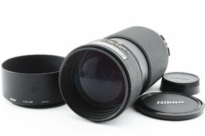 Nikon AF NIKKOR ED 80-200mm F2.8 [美品] HN-28 レンズフード付き 望遠レンズ