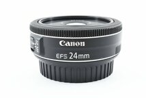 CANON EF-S 24mm f/2.8 STM 薄型パンケーキレンズ [美品] レンズポーチ フィルター付き_画像8