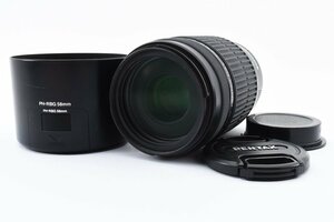 Pentax smc DA L 55-300mm F/4-5.8 ED Pentax Kマウント [美品] PH-RBG58mm レンズフード付き 望遠ズーム