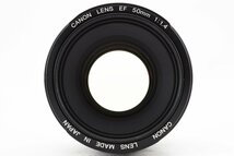 Canon EF 50mm F/1.4 USM ウルトラソニック [美品] レンズポーチ付き フルサイズ対応 標準レンズ_画像3