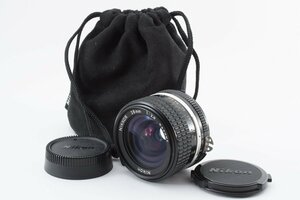 Nikon Ai-s NIKKOR 28mm f/2.8 MF 広角レンズ [美品] レンズポーチ付き