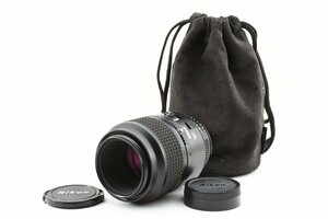 Nikon AF Micro NIKKOR 105mm f/2.8 D マクロレンズ [現状品] レンズポーチ付き フルサイズ対応