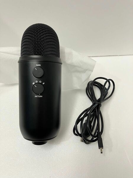 ロジクール Blue Microphones Yeti BM400BK（ブラックアウト） コンデンサーマイク　ジャンク品