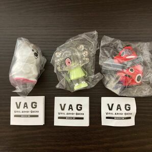 VAG 未開封3個セット クオッカちゃん　PEONE アカベコン　VAGガチャ